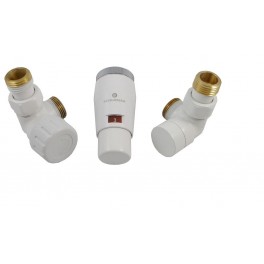 Zestaw 3-osiowy termostatyczny Elegant Mini (6034 00045) biały