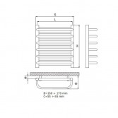 A/M 1250 x 435 - miedziany biały